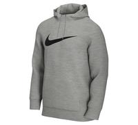 Nike Kapuzenpullover Dri-FIT Swoosh Hoody Grau/Schwarz Größe L