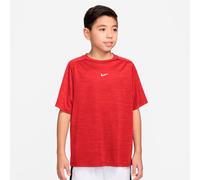 Nike Dri-FIT Multi Heather T-Shirt Kinder-dunkelrot in dunkelrot, Größe: S