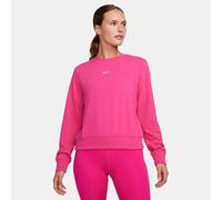 Nike Dri-Fit One Crew-Neck French Terry Damen Sweatshirt, pink US: L
