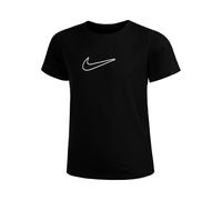 Nike Dri-Fit One STD T-Shirt Mädchen-Schwarz in schwarz, Größe: XS