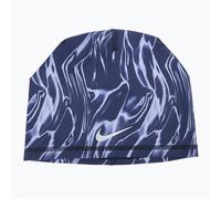Nike Dri-Fit Peak Uncuffed Beanie Bedruckt blau ungültig/silbern