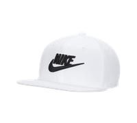 Nike Dri-Fit Pro Strukturierte Futura Cap, White/White/Wolf Grey/Black, FB5380-100, S/M