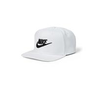 Nike Dri-Fit Pro Strukturierte Futura Cap, White/White/Wolf Grey/Black, FB5380-100, S/M