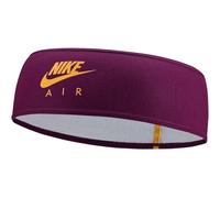 Nike DRI-FIT Swoosh Headband 2.0 Stirnband aus Polyester und Elasthan in der Farbe Sangria/University Gold, N.100.4516.646.OS