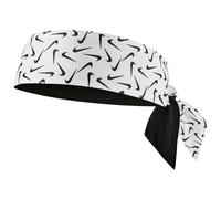 NIKE Dri-FIT Tennis HEAD Tie 4.0 Stirnband 189 white/black/white