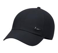 Nike, Dri-Fit Club, Hut Mit Visier, Schwarz/Metallisches Silber, M/L, Unisex Erwachsener