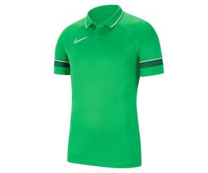 NIKE Dry Academy 21 Herren Polo-Shirt Sport-Shirt mit Dri-FIT-Technologie Trainings-Trikot CW6104-362 Grün S