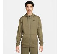 Nike Dry Dri-Fit Hooded Fit ness Full-Zip Herren Midlayer, grün US: XL