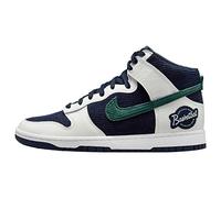 Nike Dunk High Black White (2021), Stilcode: DD1399-105, College Navy Noble Green, 12