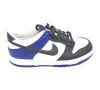 NIKE Dunk Low (GS) Code FB9109-129 Weiß Jungen, Weiß Grau Blau, 38 EU