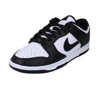 Nike Dunk Low Herren-Sneaker, Weiß, Schwarz, Weiß, 100, 44.5 EU