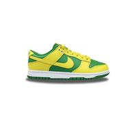Nike Dunk Low Retro, Basketballschuhe für Damen, Green Shot Apfelgelb, 43 EU