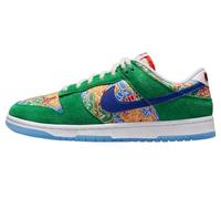 Nike Dunk Low Retro, Basketballschuhe für Damen, Mica Green Sail Photon Pulver, 43 EU