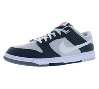 Nike Dunk Low Retro, Basketballschuhe für Damen, Tiefer Weißer Dschungel Silberlicht, 45 EU