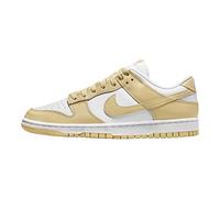 Nike Dunk Low Retro, Basketballschuhe für Damen, Weißes Team Gold Weiß, 46 EU