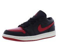 Nike Dunk Low Retro Damen Basketballschuhe, Schwarz Gym Red Sail, 38 EU