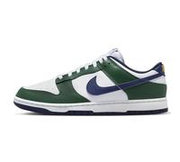 Nike Dunk Low Retro Herren Schuhe (FV6911-300, Fir/White/University Gold/Midnight Navy), Tanne/Weiß/University Gold/Midnight Navy, 45.5 EU