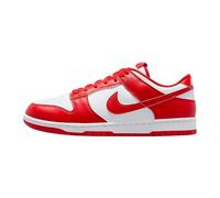 Nike Dunk Low Retro Herren Schuhe (HF5441-104, White/White/University Red)