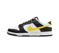 Nike Dunk Low Retro Sneaker für Herren, Black Opti Yellow White, 8.5