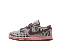 Nike Dunk Low x Harris Tweed Damen Sneaker Multicolor Denim Turquoise Baroque Brown HQ5036-902