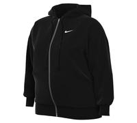 NIKE DV4979-010 W NSW PHNX FLC FZ OS Hoodie PL Sweatshirt Women's Schwarzes Segel 0X