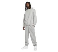 Nike DX1361-063 Solo Swoosh Sweatshirt Herren DK Grey Heather/White Größe L