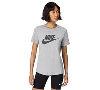 Nike Damen T-Shirt Sportswear Club Essentials DX7906-063 XXL DK Grey Heather/White