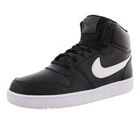 Nike Ebernon Mid, Herren Fitnessschuhe, Schwarz (Black/White 002), 45 EU