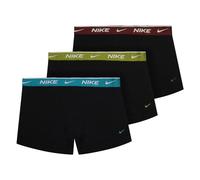 Nike Eday Stretch Boxershorts 3 Einheiten M, Black/Birne/Aquauarius/Dark Team Red Wb, M