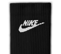 Nike Elvd Crew 3P Futra - Socken, schwarz US: S