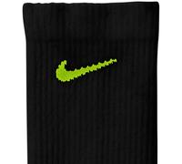 Nike Elvd Crew 6P - Socken, schwarz US: XL