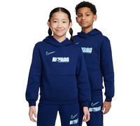 Nike Kinder Kapuzenpullover Club Fleece Big Kids Hoo HJ3837-492 128-137 Blue Void/University Blue
