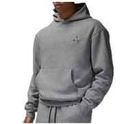 Nike ESS FLC Kapuzenpullover Carbon Heather/White 3XL