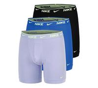 Nike Essential Cotton Stretch Boxer Brief Boxer Short - 3er Pack Herren-lila, blau, Größe XL