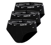 Nike Brief Logo Unterhose schwarz weiß (3 Stück) - S