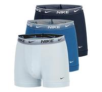 Nike Essential Cotton Stretch Trunk Boxer Short 3er Pack Herren - blau, Größe M
