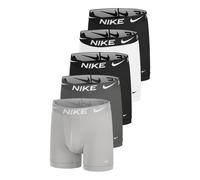 Nike Essential Cotton Stretch Trunk Boxer Short 3er Pack Herren - hellgrau, Größe M