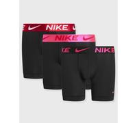 Herren Boxershorts Nike Dri-Fit Essential Micro Boxer 3P - black/pink/red - Schwarz (S)