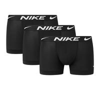 Nike Trunk Logo Boxershorts weiß/schwarz (3er-Pack) - S