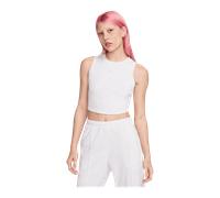 Nike Sportswear Chill Knit enges, kurz geschnittenes Mini-Rib-Tanktop für Damen - Braun XL (EU 48-50) FB8279-051