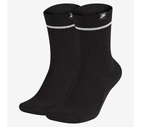 Nike Essential Sneaker Socken, Black/White, XL