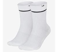Nike Essential Sneaker Socken, White/Black/Black, XL