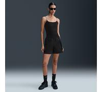 Nike Sportswear Essential Woven Cargoshorts Aus Webmaterial Mit Hohem Taillenbund (Damen, Ca. 13 cm), Black/White, HM6982-010, M