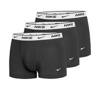 Nike Everyday Cotton Strech Boxer Trunk Short 3er Pack Herren-Schwarz,Weiß schwarz | Größe: M