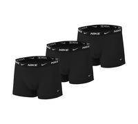 Nike Herren Everyday Cotton Stretch Trunks 3Pk, Black/Black/Black, M