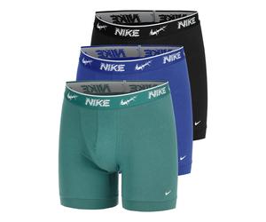 Nike Everyday Cotton Stretch Boxer Short 3er Pack Herren - mehrfarbig, schwarz, Größe S