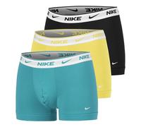 Nike Everyday Cotton Stretch Trunk Boxer Short 3er Pack Herren in schwarz, Größe: M