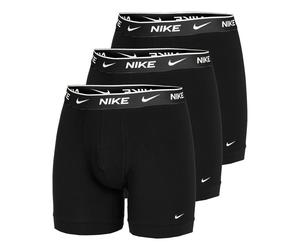 Nike Everyday Cotton Stretch Boxer Short 3er Pack Herren - schwarz, weiß, Größe M