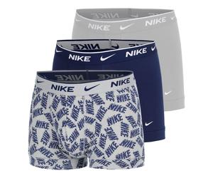 Nike Everyday Cotton Stretch Boxer Short Herren-Grau,Mehrfarbig, Größe S