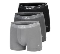Nike Everyday Cotton Stretch Boxer Short Herren-Schwarz,Grau schwarz | Größe: XL